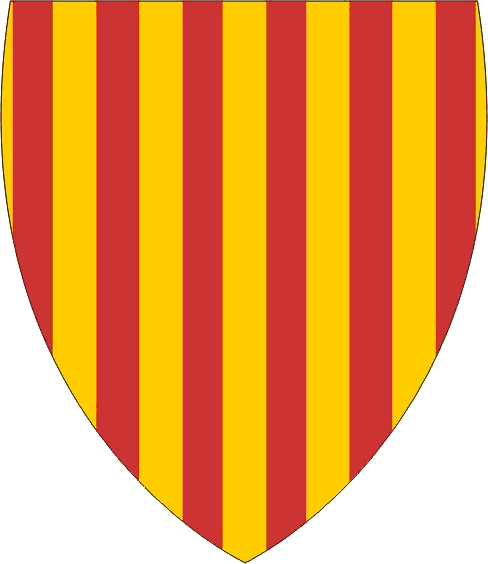 Palé de 11 pièces d'or et de gueules